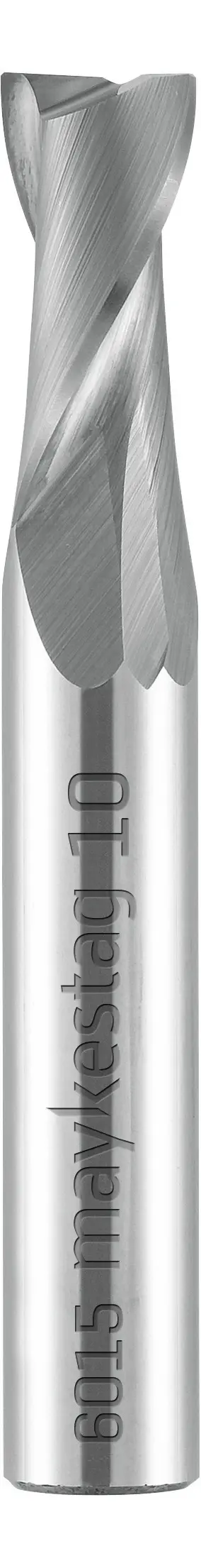 MAYKESTAG Vollhartmetall-Schaftfräser (30° Z=2), kurz WN 1.0 mm