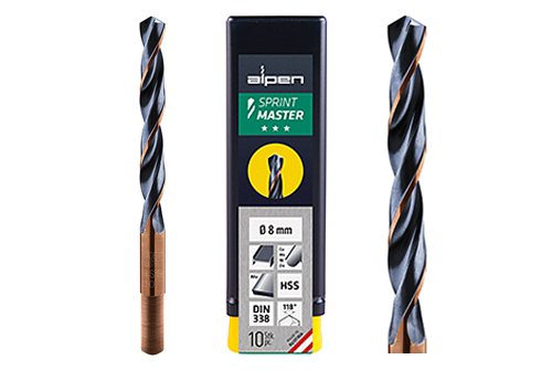 ALPEN Tool Sprint Master TM 10 Metal HSS Twist Dril DIN 338 RN Set 10 PC for sale online 