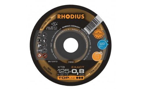 RHODIUS XT8 EXACT Extradünne Trennscheibe 115 - 125 mm