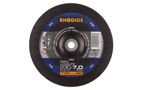 RHODIUS RS50 LONGLIFE Meule à ébarber 115 - 230 mm