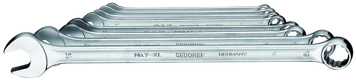 7 XL Ring-Maulschlüssel-Satz extra lang